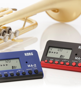 KORG通用电子节拍器吉他古筝小提琴精准考级专用架子鼓打拍节奏器