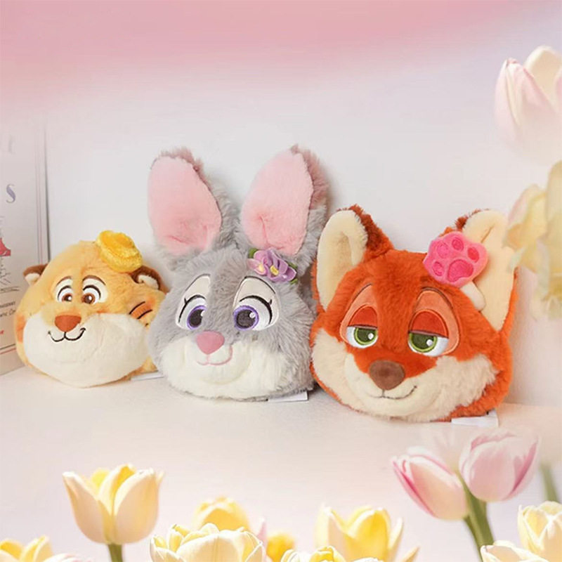 迪士尼正版授权疯狂动物城朱迪尼克豹警官春日花花系列零钱包挂件,模玩/动漫/周边/娃圈三坑/桌游,动漫背包/钱包/箱包,淘宝优惠券,粉丝福利购,淘宝优惠卷