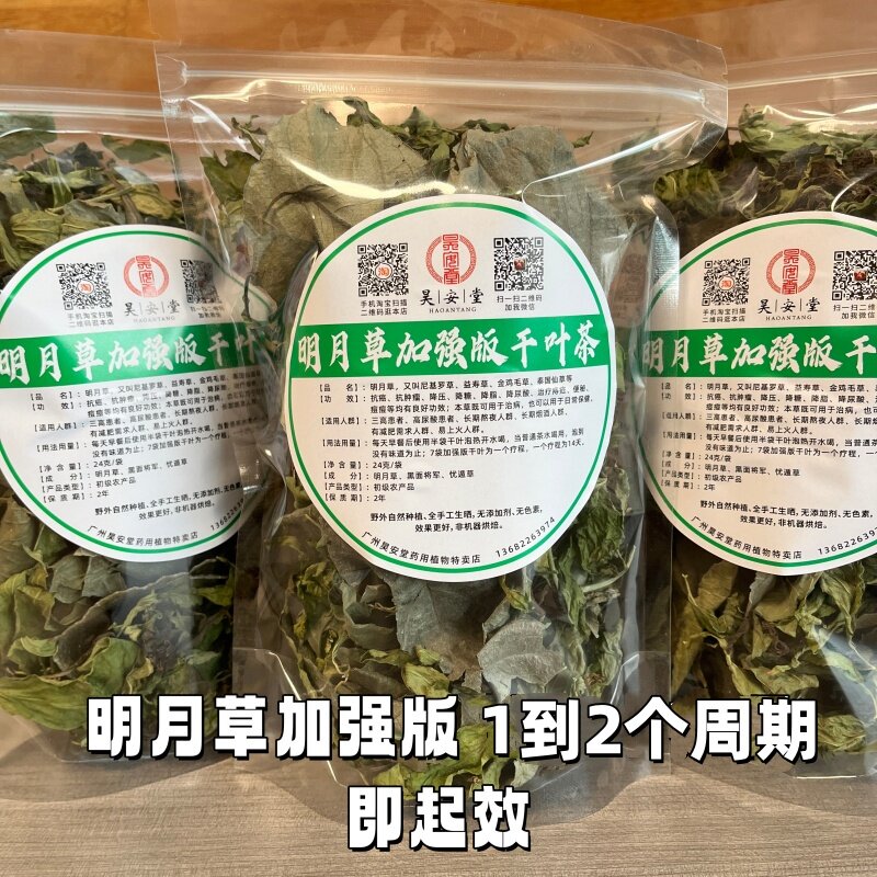 昊安堂明月草尼基罗草胰岛树益寿草白背天葵金鸡毛草 干叶茶强效