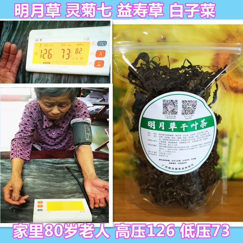 昊安堂调压糖明月草 尼基罗草胰岛树益寿草白贝天葵白凤菜干叶茶