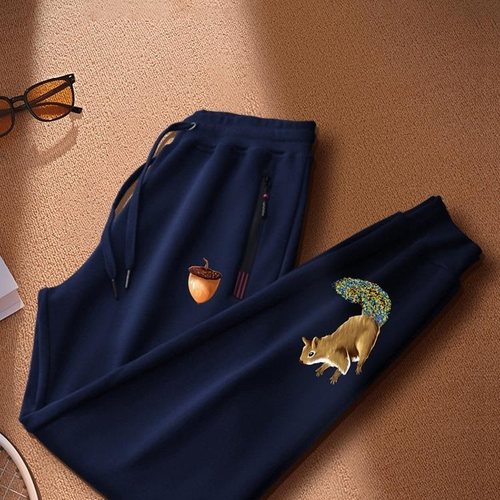 Mostarsea~冬季保暖运动卫裤男2025新款加绒加厚宽松休闲束脚长裤