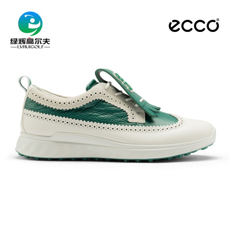 Ecco爱步高尔夫男士球鞋新款S休闲系列无钉鞋golf运动防滑男鞋