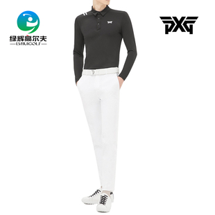 衫 韩国进口t 长袖 polopxg高尔夫服装 恤衫 休闲舒适新款 男士 运动时尚