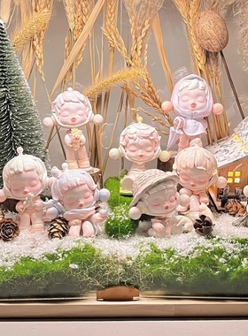 盲盒diy造景布置微缩配件sp温度场景泡泡玛特手办道具场景展示盒