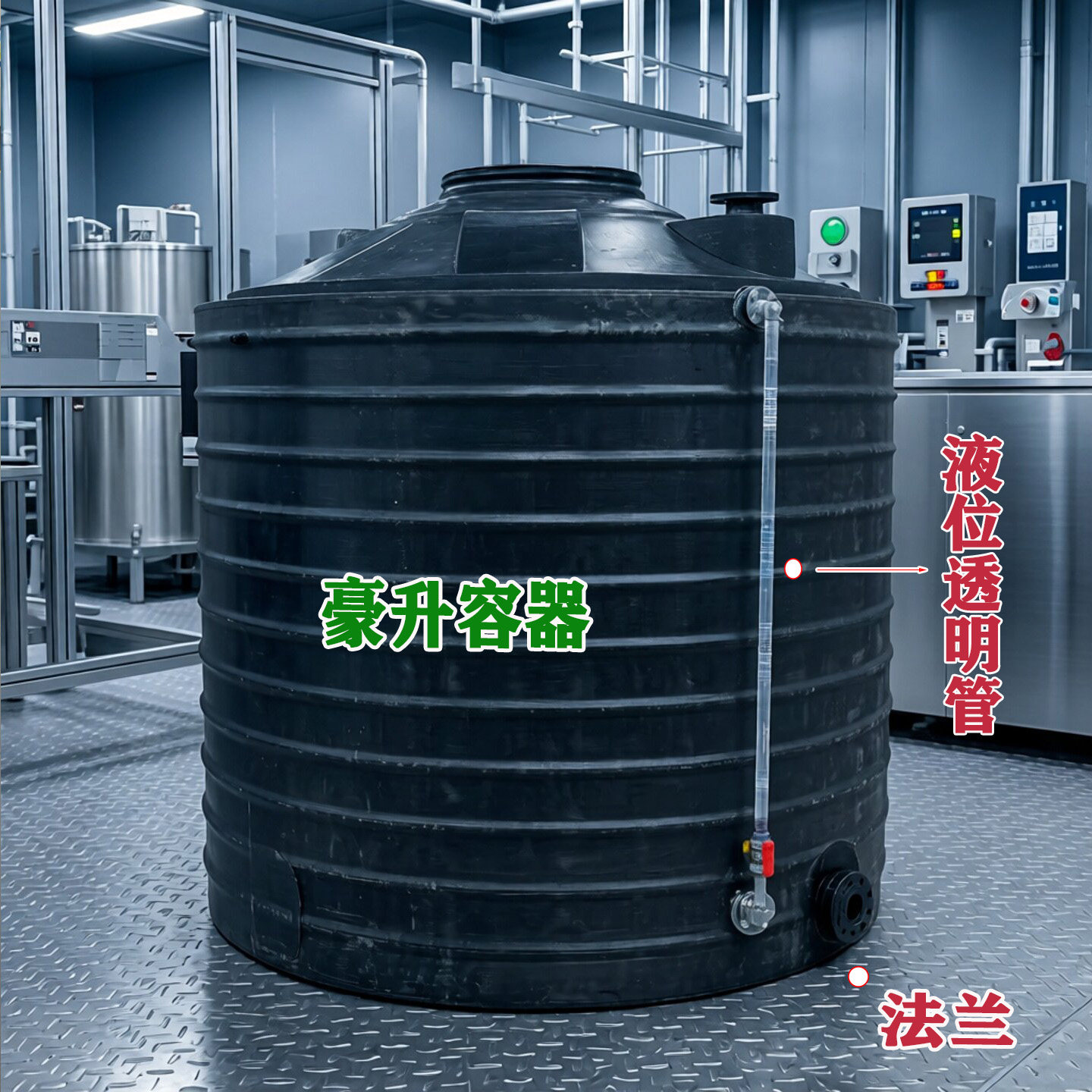 高密度HDPE塑料桶 聚乙烯PE罐 5吨塑料水桶10T50吨盐酸化工储存罐