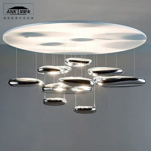 客厅餐厅卧室吊灯水银电镀球