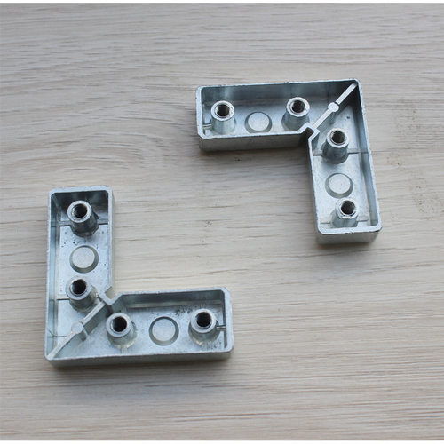 加厚锌合金角码 20框固定角码 极简门窗连接角码 铝框玻璃门角码