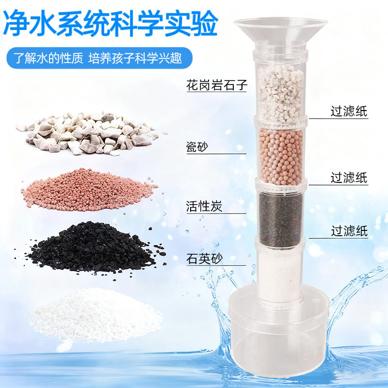 科技小制作污水净化器净水系统