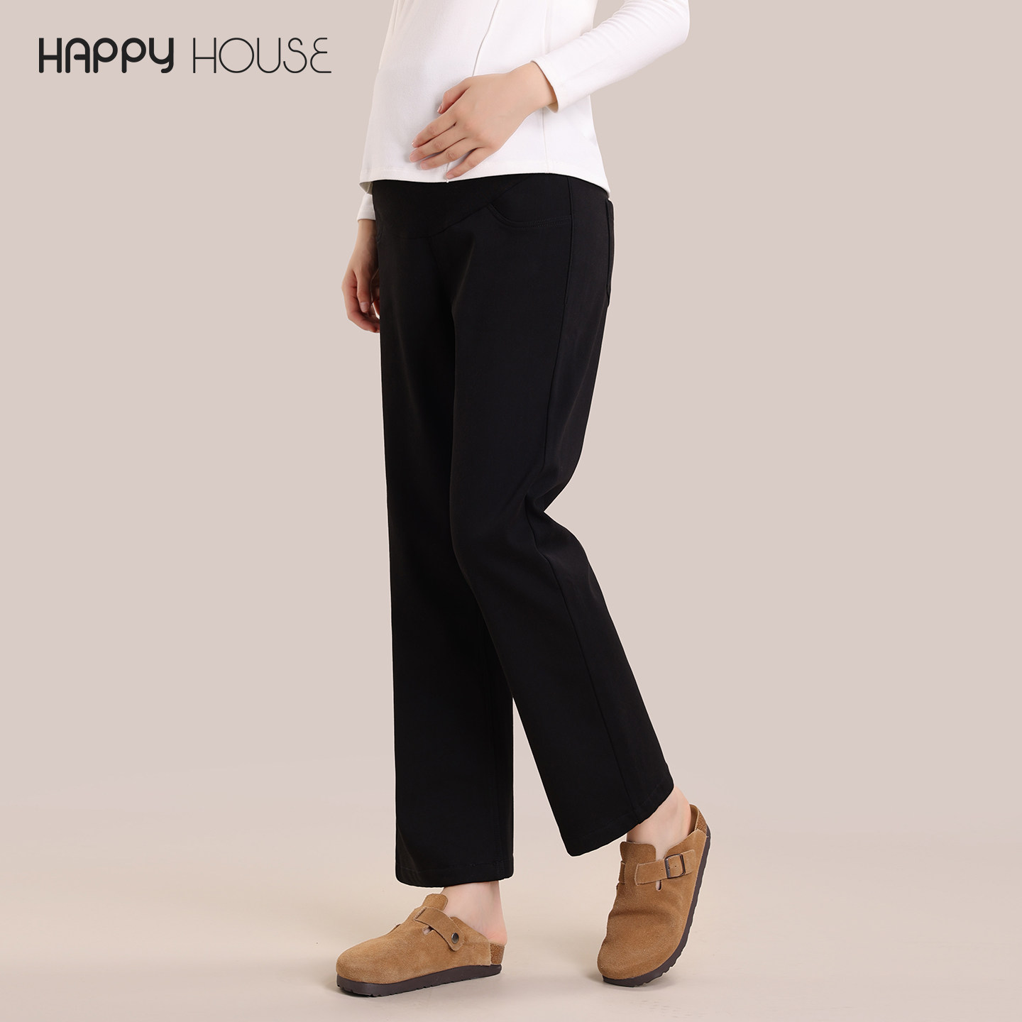 快乐屋孕妇裤加绒2026新款显瘦老爹裤外穿长裤冬装针织裤糯米裤冬,孕妇装/孕产妇用品/营养,孕妇休闲裤,淘宝优惠券,粉丝福利购,淘宝优惠卷