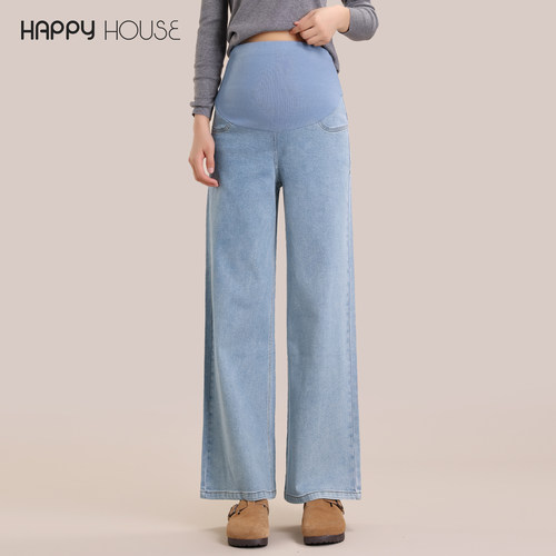 孕妇牛仔裤春秋2025新款时尚