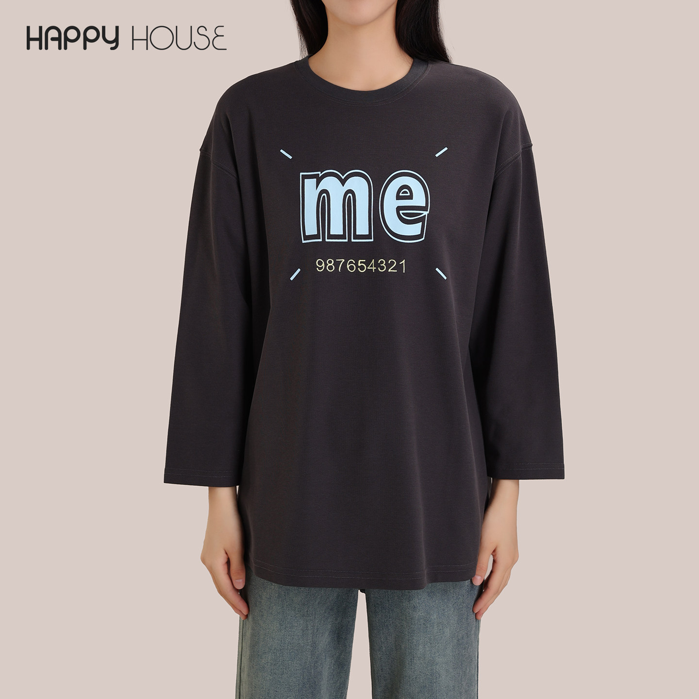 快乐屋孕妇上衣中长款2026新款时尚卫衣春秋装外穿孕妇装T恤长袖