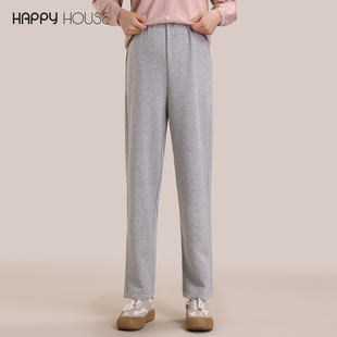 秋装 子针织裤 2025新款 外穿孕妇裤 显瘦休闲裤 快乐屋裸感孕妇老爹裤