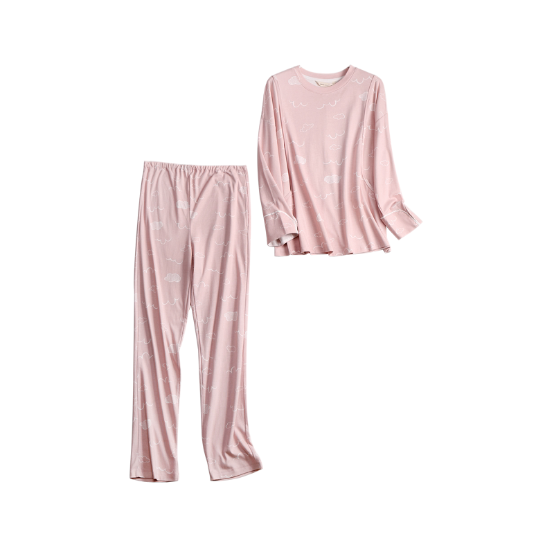 印花可调节家居服哺乳装2026新品