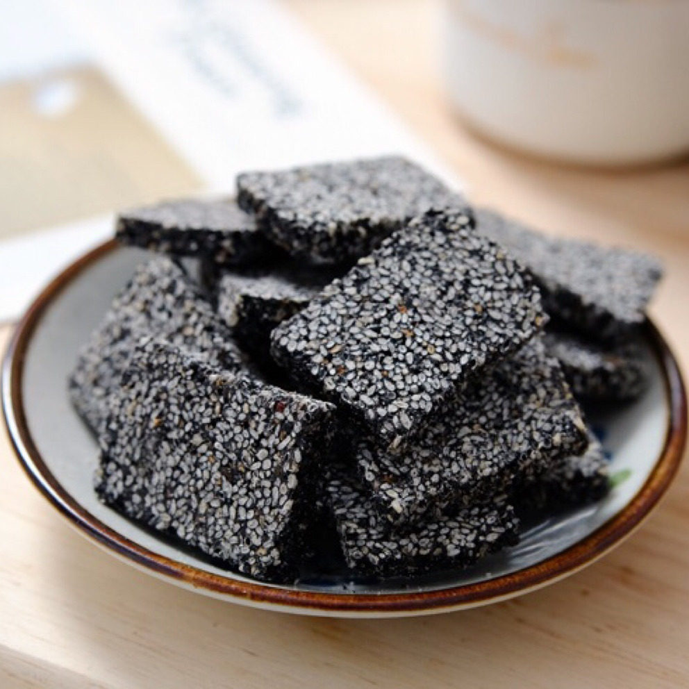 千岛湖黑芝麻片糖1000g传统糕点香薄脆孕妇儿童零食白领办公包邮