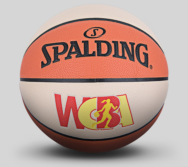 斯伯丁水泥地室外耐磨比赛6号六号女子女生专用篮球比赛76-978Y