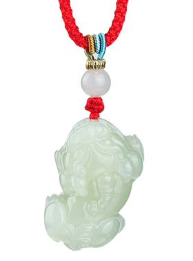 和田玉貔貅吊坠男款女项链玉石