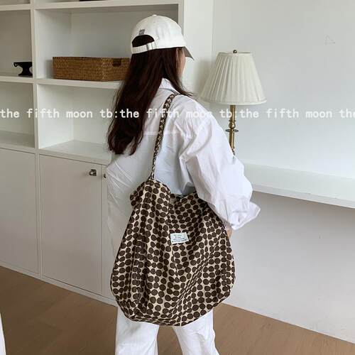 小众设计慵懒风文艺百搭帆布包