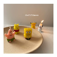 Thefifthmoon милый мультипликационный щенок Wuman Bears Shape Parele Dritleder Celection Decorative Candle