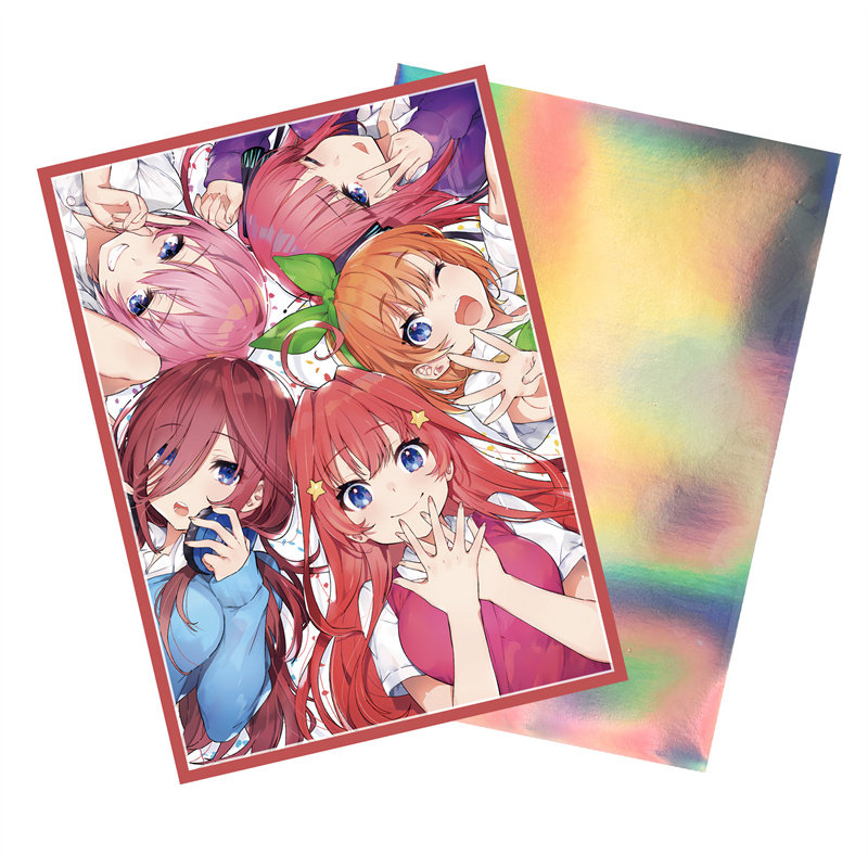 符文战场卡套PTCG卡套WS黑白双翼五等分卡牌妹套OPCG影之诗67x92图片