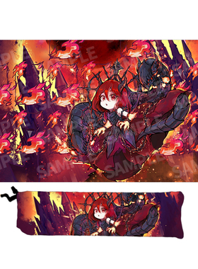 游戏王卡垫diy赐炎之咎姬卡牌垫炎王炎姬橡胶对战桌垫ygo playmat