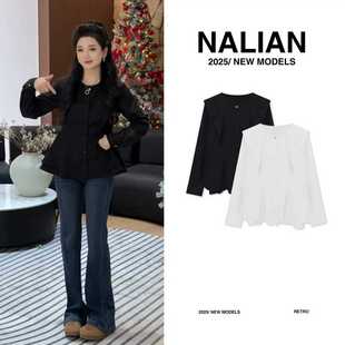 衬衫 气质圆领长袖 6709 法式 JGCDD6709