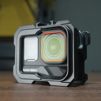 肥熊适用影石insta360Ace/Ace Pro/2/2代acepro运动相机兔笼保护套防摔保护套边框套配件散热保护镜头配件
