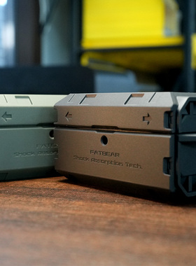 肥熊适用于松下Technics EAH-AZ100耳机防摔保护套黑胶豆磁流体驱动器无线蓝牙耳机战术耳机保护套保护盒