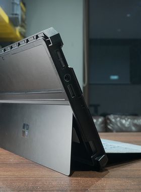 肥熊探索适用微软苏菲Surface Pro11/10/9/8/Flex平板电脑保护套防摔保护边框套军事战术保护壳散热保护套