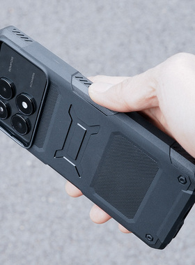 肥熊战术通勤适用REDMI红米K70/至尊版/Ultra/K70 PRO/K70PRO/POCO F6 Pro防摔手机壳手机套军事战术风外壳
