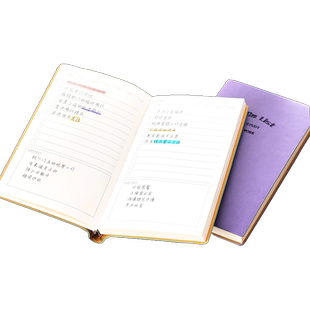 计划本a6小号随身便携自填式笔记本子任务清单备忘录时间管理大学生学习考研自律打卡简约记录todolist记事本