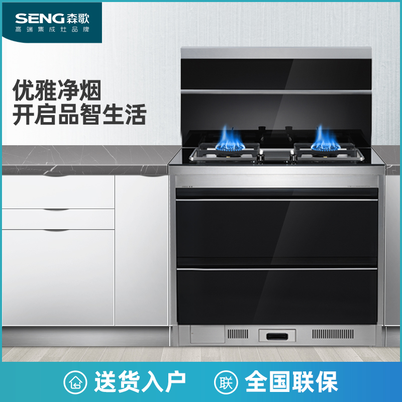 【商场同款】SENG/森歌 A5-Ⅲ集成灶一体灶油烟机燃气灶具消毒柜