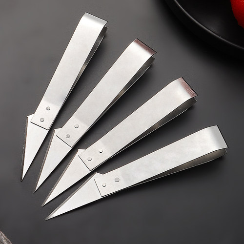 不锈钢加厚拔毛器鸡鸭鹅猪鱼刺夹