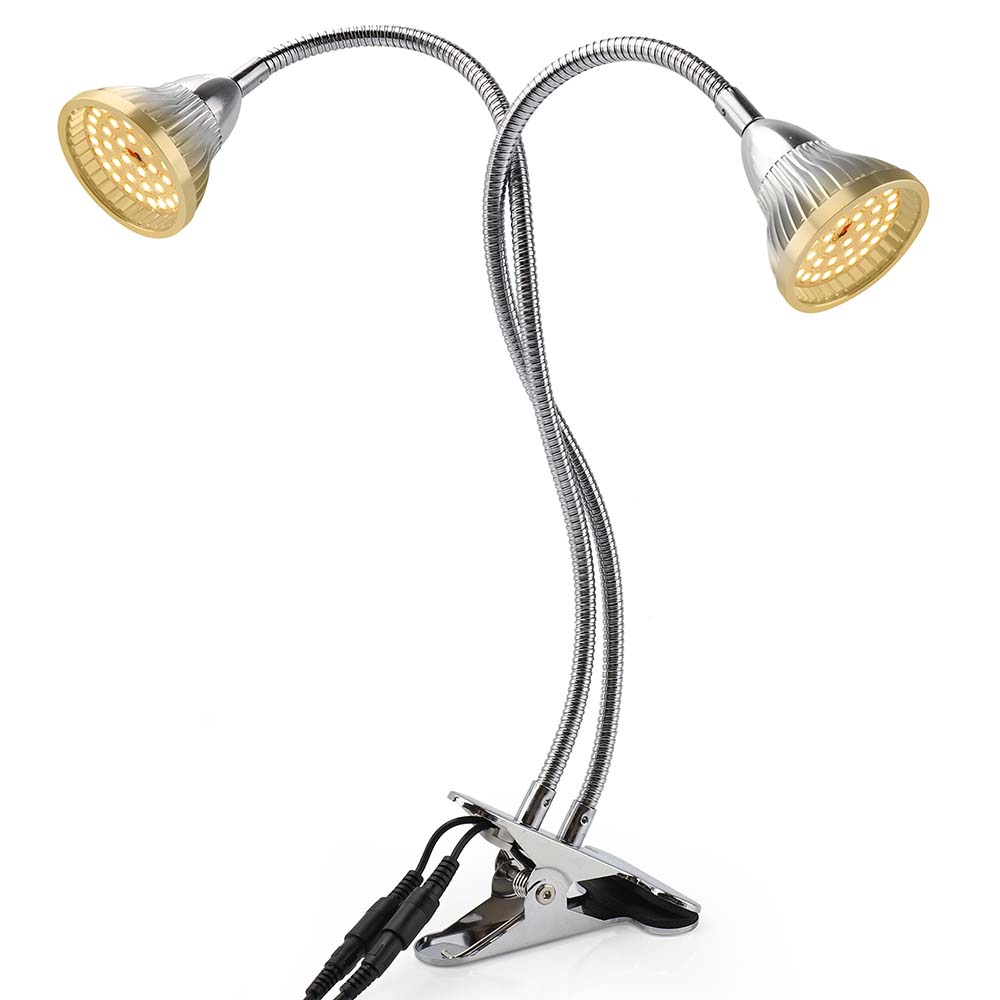 60wled生长万向旋转双开关台灯