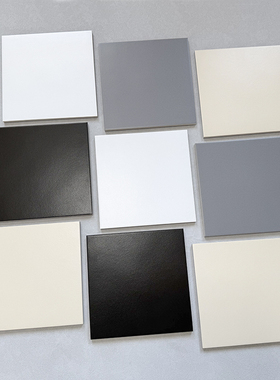 白色灰色200*200哑光防滑全瓷砖 卫生间厨房纯色地砖室内阳台瓷砖