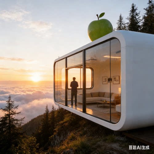 景区太空舱民宿移动房拎包入住