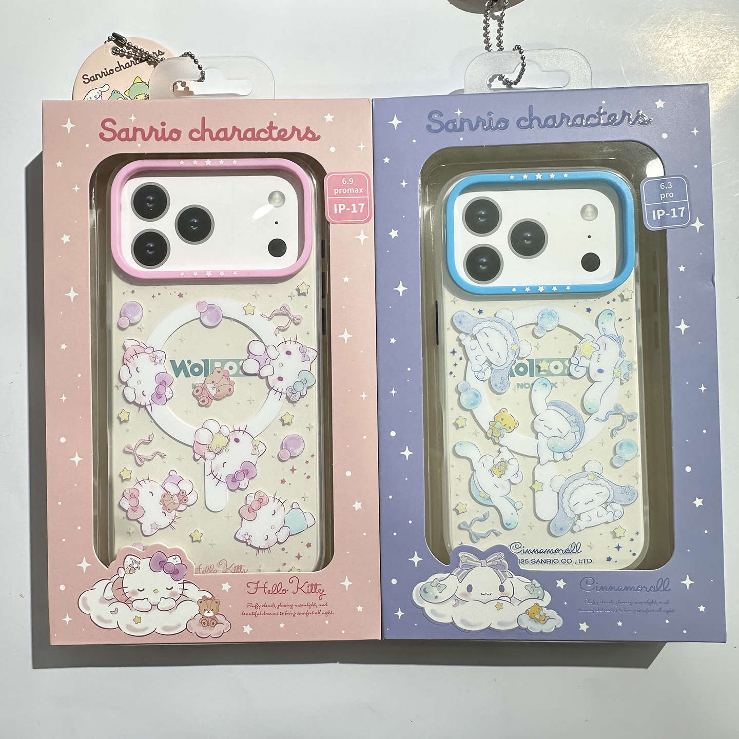 三丽鸥苹果17手机壳磁吸硅胶防摔