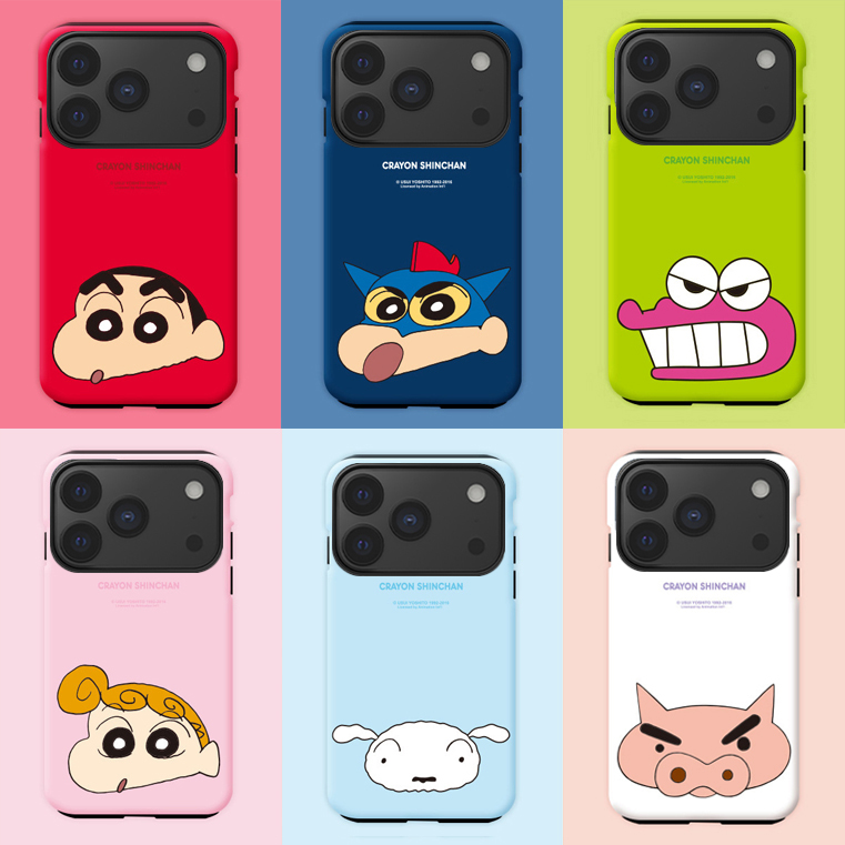 蜡笔小新适用苹果17Promax手机壳
