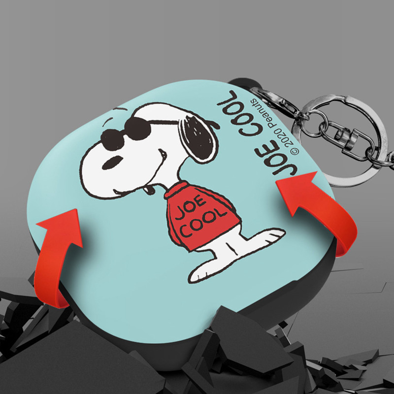 韩国正品史努比三星budspro耳机套卡通防摔live保护壳buds2收纳盒