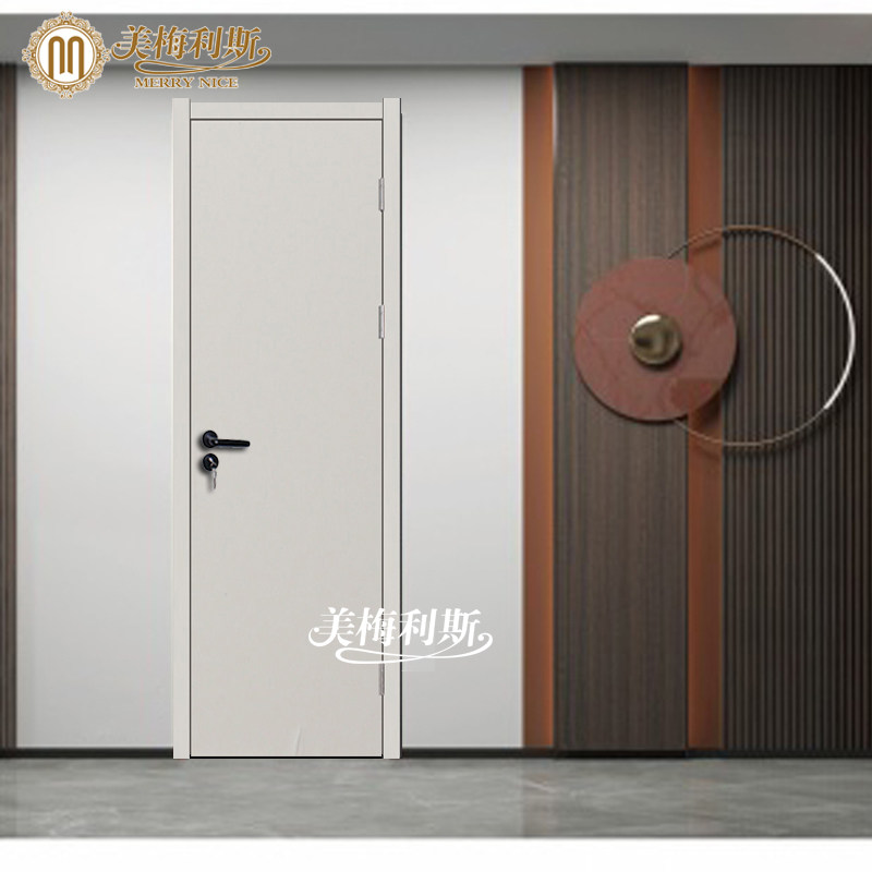 美梅利斯平板造型门卧室厨卫门实木平开门