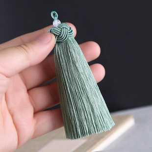 中国结流苏人造丝真丝吊穗菠萝帽穗子古风包挂挂件车挂饰品吊坠