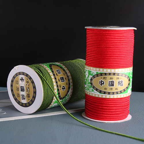 台湾莉斯牌如意扁国结饰品配件