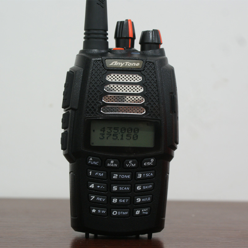 自由通AT-398UV对讲机 AnyTone/自由通对讲机398UV双段对讲机民用