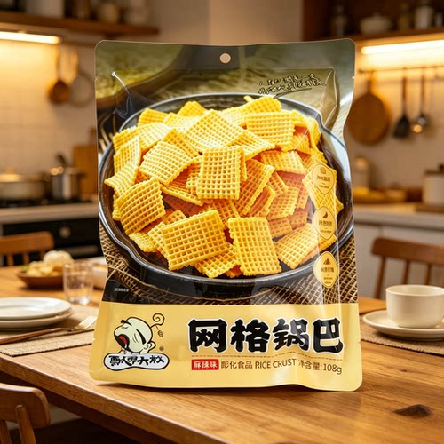 飘零大叔麻辣小米锅巴108克