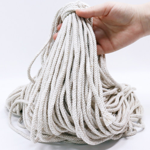 手工编织绳钱聪亚麻棉5mm牛角扣