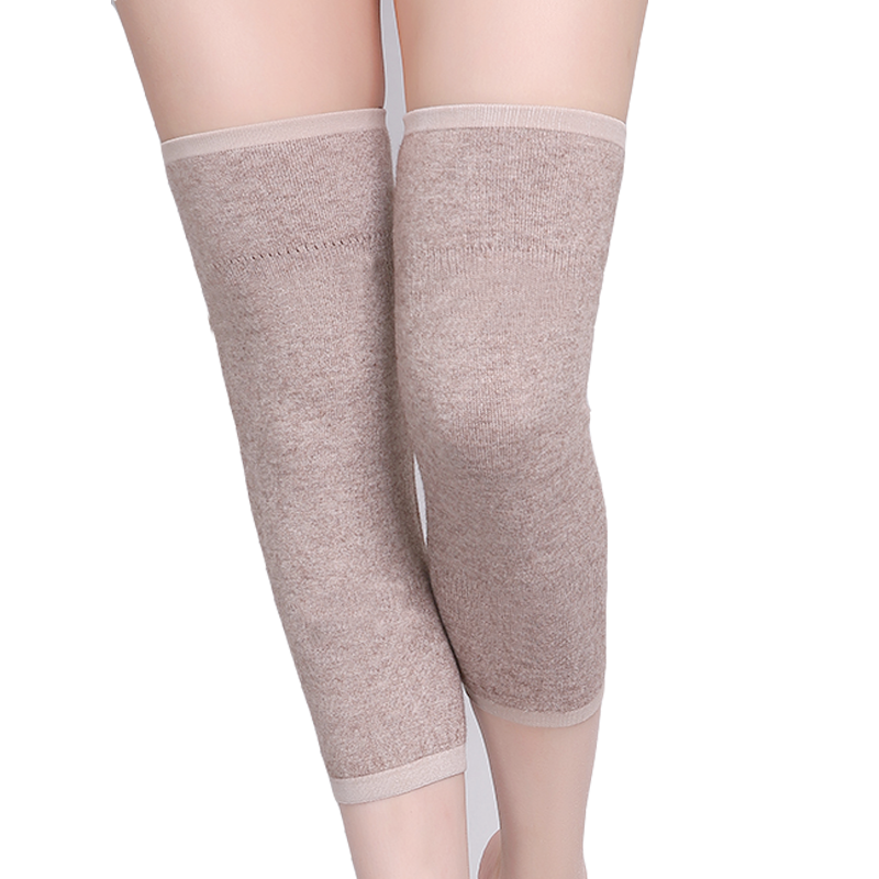 雅優(yōu)康春夏柔軟羊毛護(hù)腿襪套空調(diào)房護(hù)膝襪套男女通用薄款