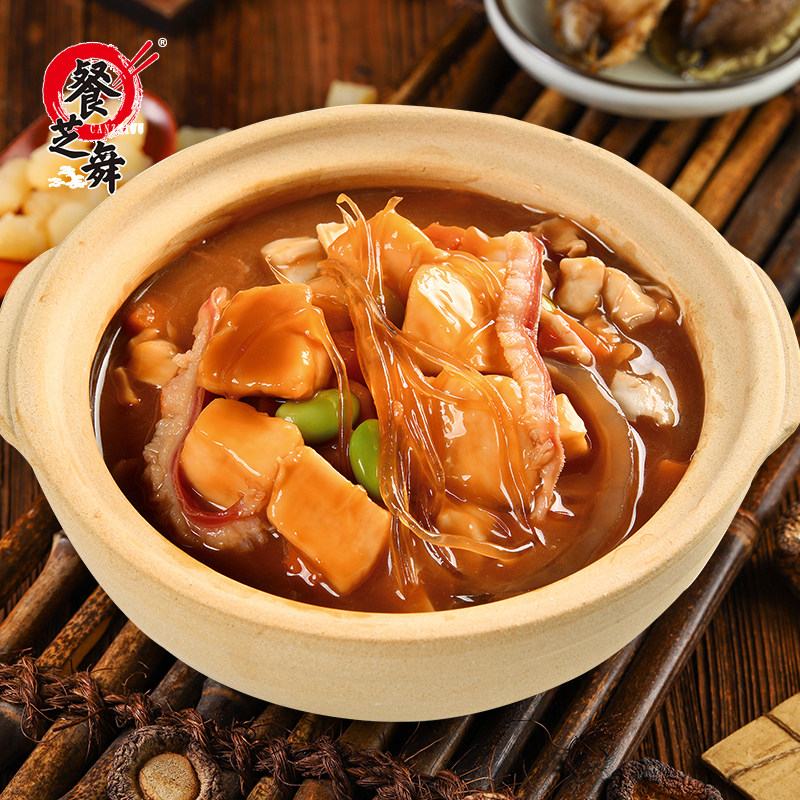 港式惊喜鲍汁捞饭袋装350g加热即食鲍鱼饭料理包私房菜【整件】