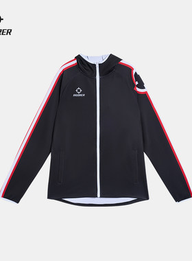 准者针织连帽外套篮球训练服