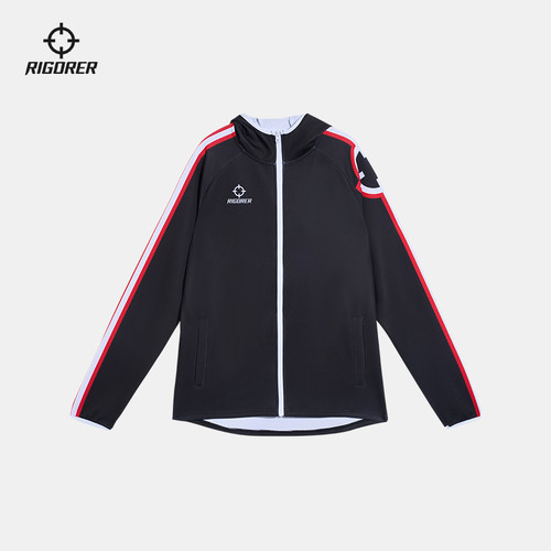 准者针织连帽外套篮球训练服