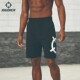 宽松休闲娱乐5分裤 夏季 梭织健身跑步时尚 准者大logo运动五分短裤