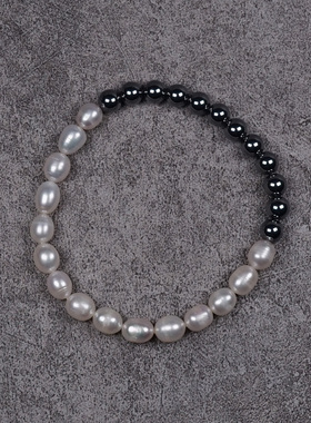 pohier宝喜儿珍珠赫兹手链